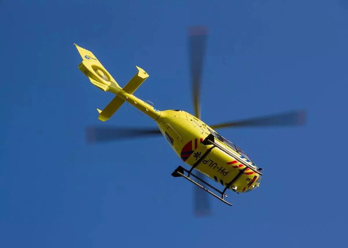 Zabrze: Mężczyzna spadając z roweru nabił się na kosę! Interweniował śmigłowiec LPR