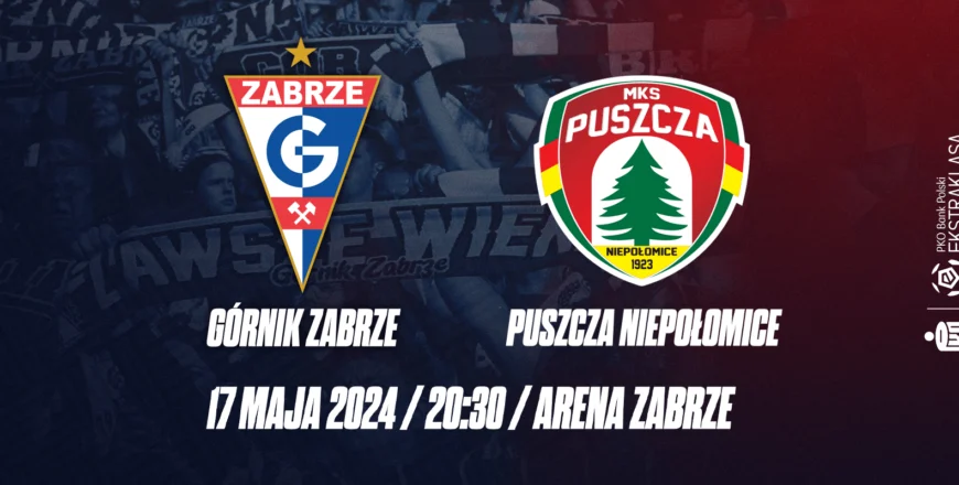 Górnik Zabrze podejmie u siebie Puszczę Niepołomice