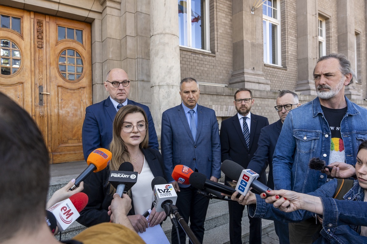 Podwyżka cen wody, nowe kierownictwo. Za nami briefing prasowy nowej Prezydentki Zabrza