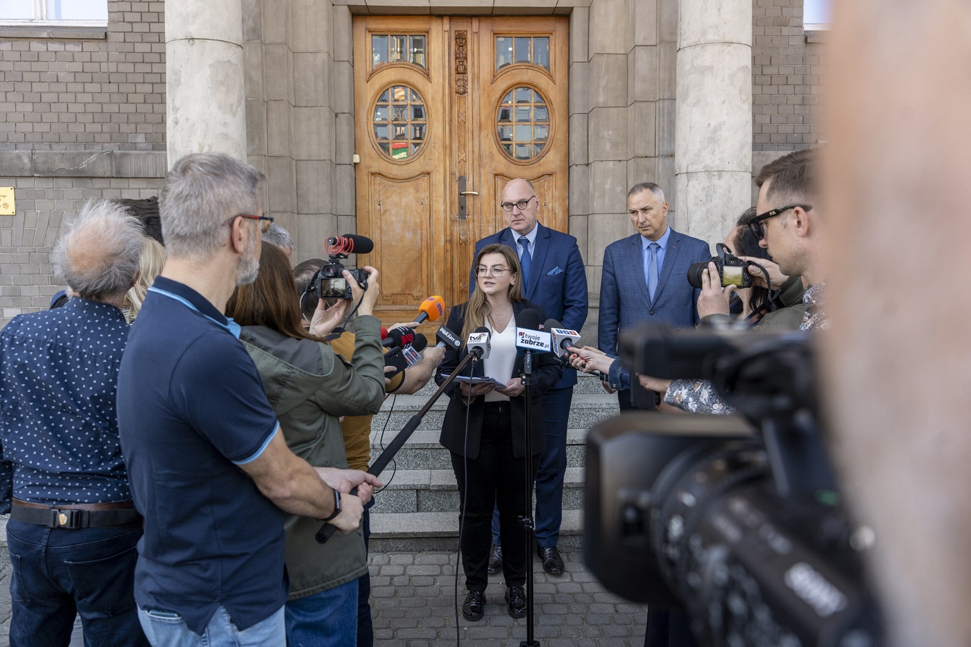 Podwyżka cen wody, nowe kierownictwo. Za nami briefing prasowy nowej Prezydentki Zabrza