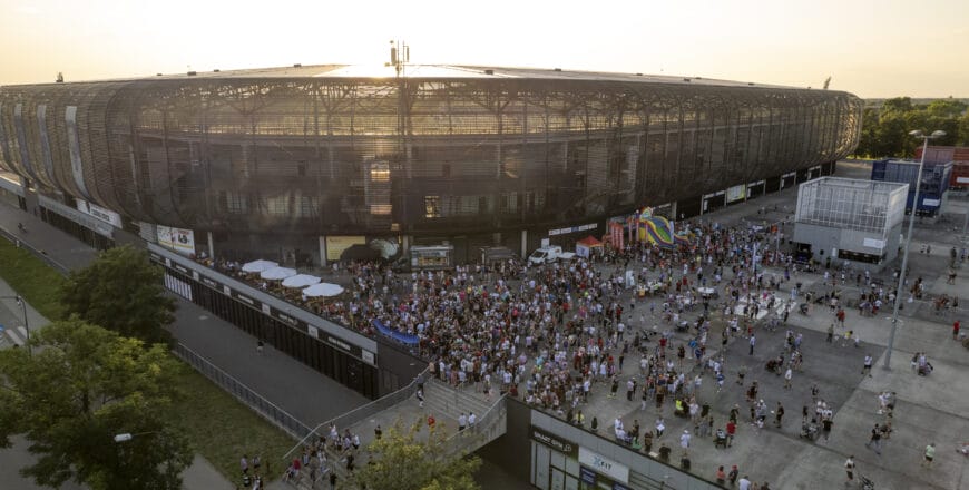 Piknik dla rodzin, kibicowanie dla Górnika. Sobotnia impreza na Arenie