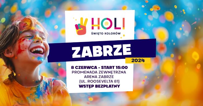 Przed nami Holi Święto Kolorów! W Zabrzu znowu zrobi się wyjątkowo barwnie