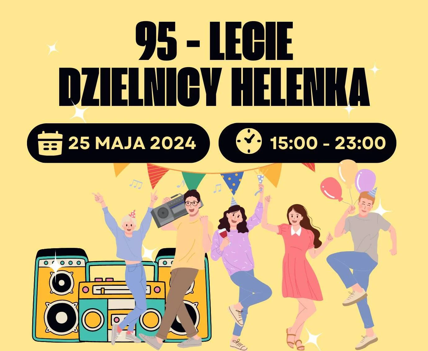 95. urodziny Helenki. Impreza w ROD Tulipan