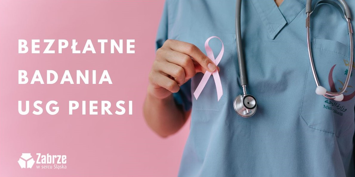 Bezpłatne badania USG piersi dla mieszkanek Zabrza
