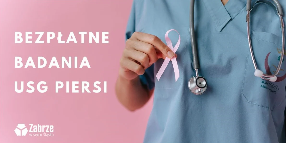 Bezpłatne badania USG piersi dla mieszkanek Zabrza