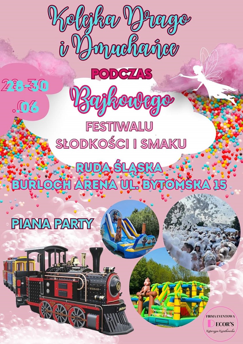Bajkowy Festiwal Słodkości i Smaku w Rudzie Śląskiej! Co w programie?