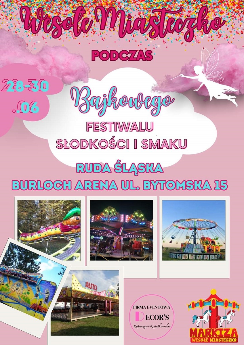 Bajkowy Festiwal Słodkości i Smaku w Rudzie Śląskiej! Co w programie?