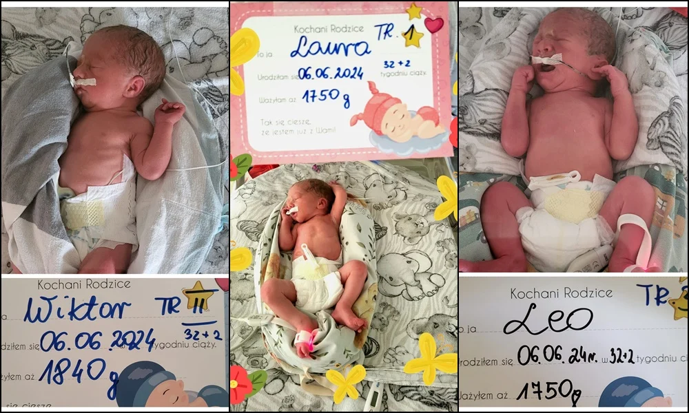 W rudzkim szpitalu urodziły się kolejne trojaczki!
