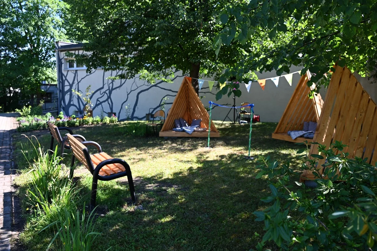 Park kieszonkowy "Zielona Wioska" – to nowa przestrzeń w Szkole Podstawowej nr 35