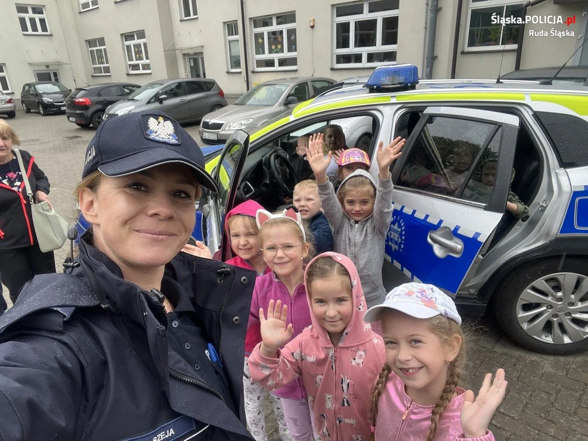 Intensywny tydzień edukacji z Policją w Rudzie Śląskiej [FOTO]