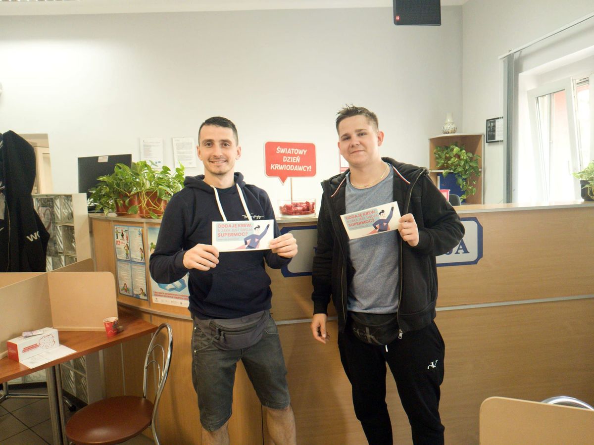 Siemianowiccy policjanci wzięli udział w ogólnopolskiej akcji oddawania krwi