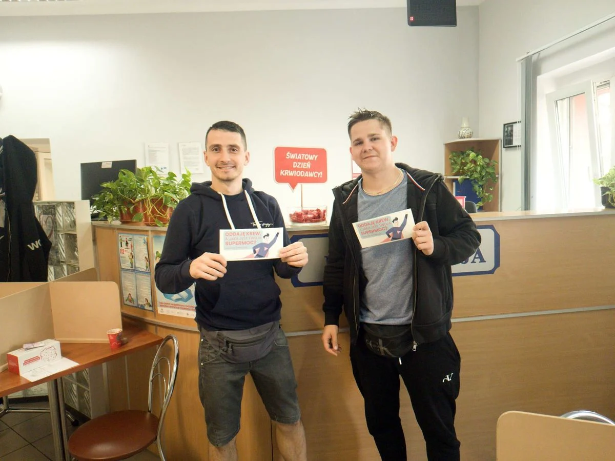 Siemianowiccy policjanci wzięli udział w ogólnopolskiej akcji oddawania krwi