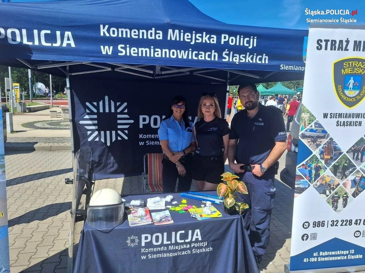 Policja na Pikniku Zdrowia!