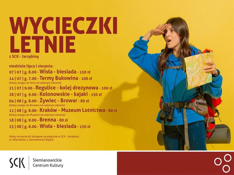 Letnie wycieczki rodzinne z SCK – Jarzębina
