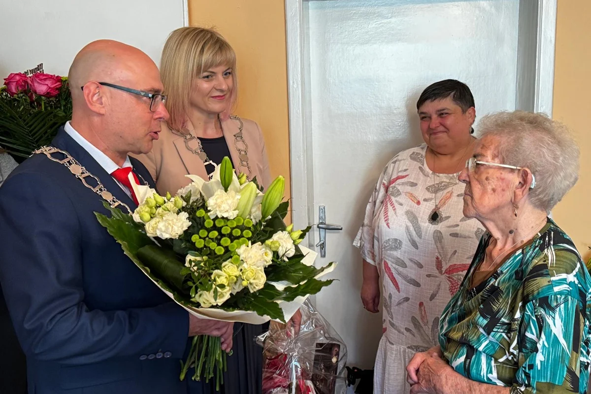 Jubileusz 100 Urodzin Pani Adelajdy Buchwald w Dziećkowicach