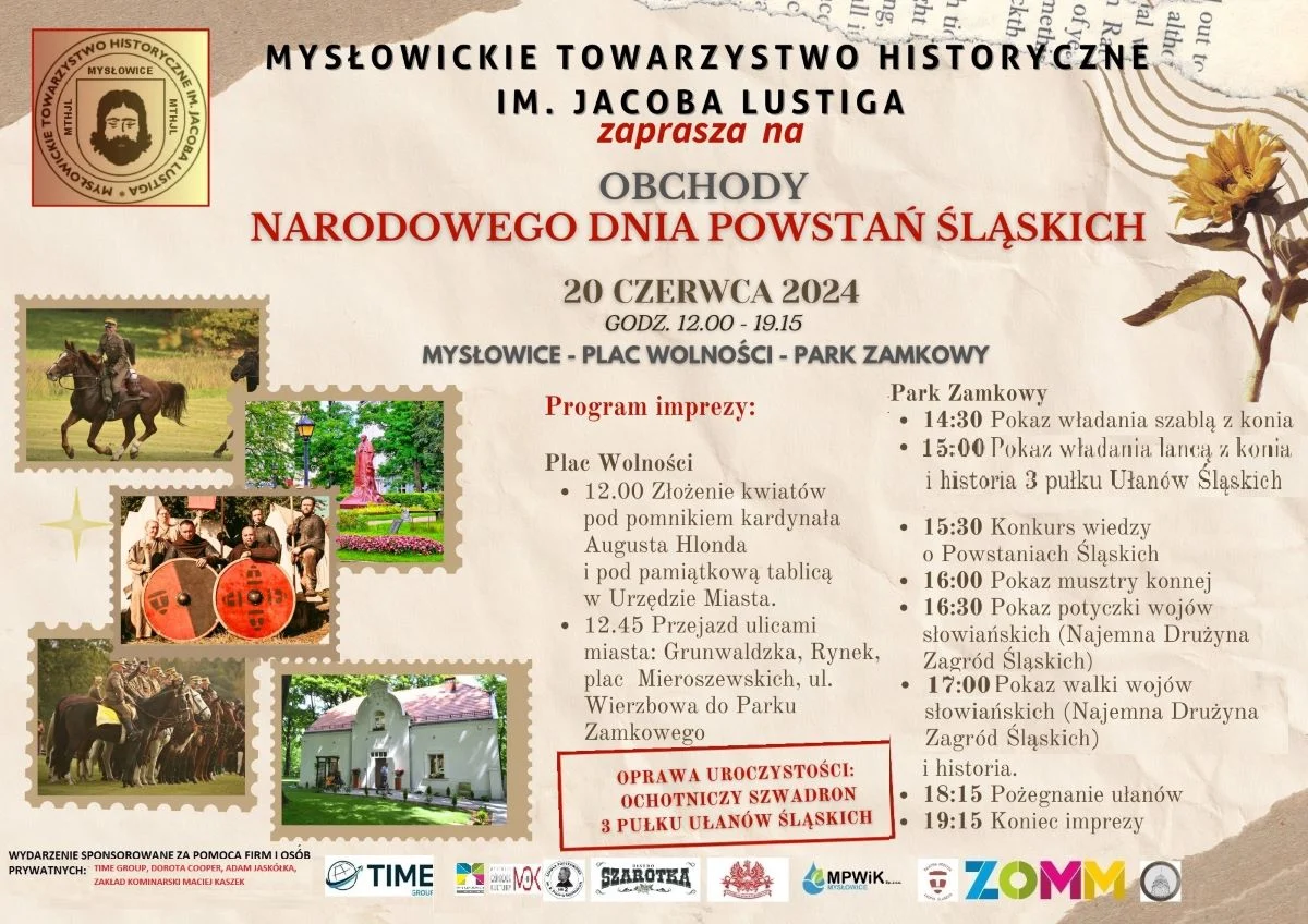Narodowy Dzień Powstań Śląskich w Mysłowicach