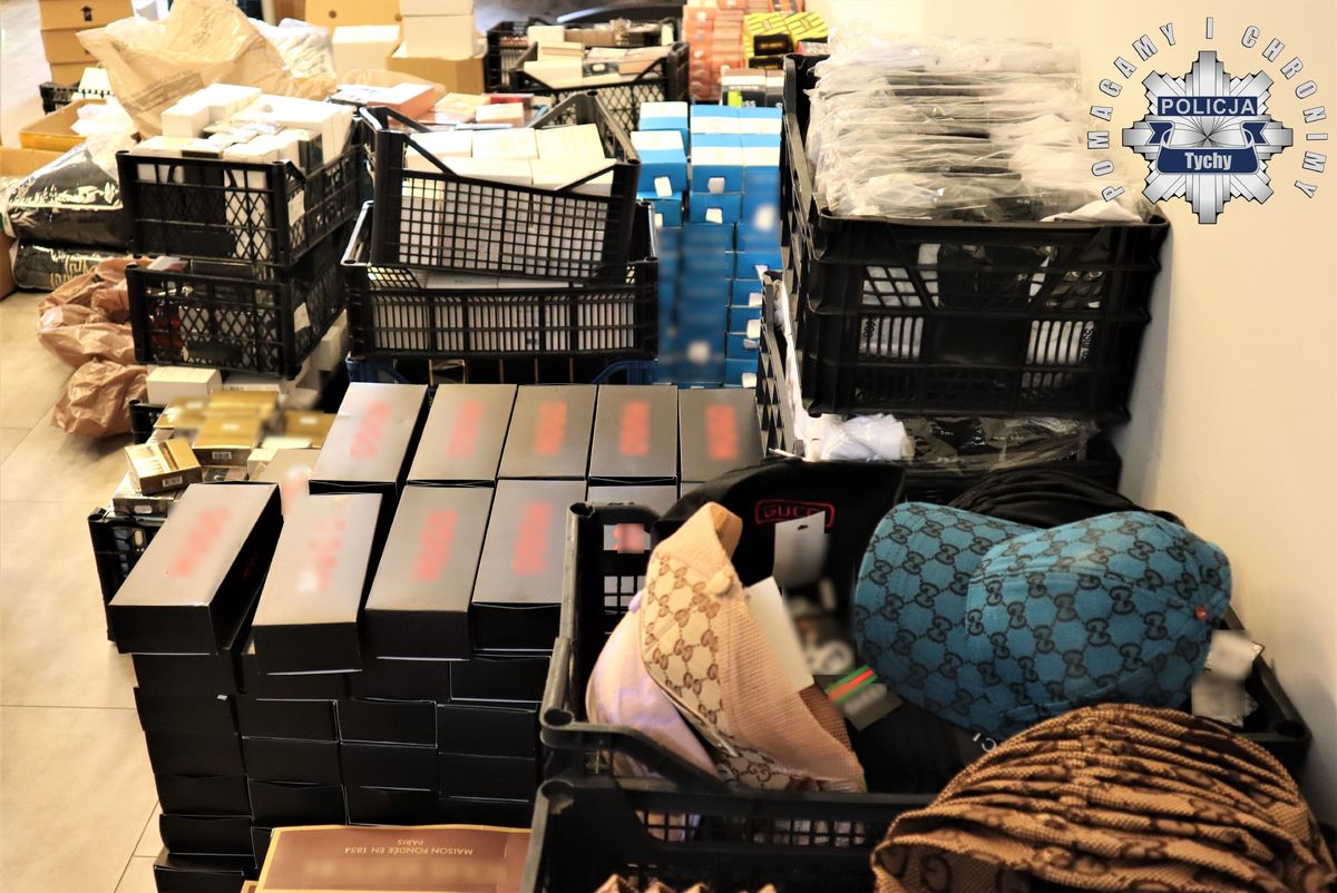 Tychy: Zabezpieczyli podróbki za ponad 4 mln złotych