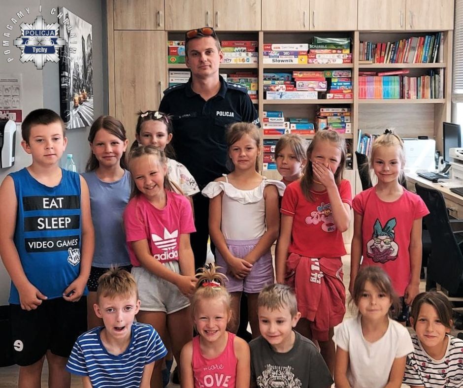 Dzielnicowy o bezpieczeństwie dzieci