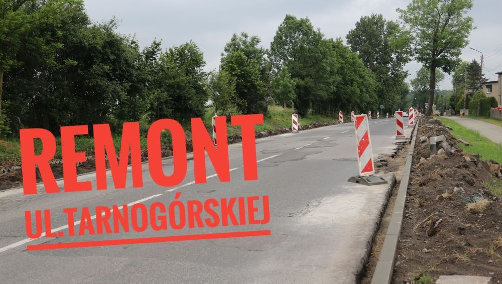 Informacja dla kierowców. Remont na ulicy Tarnogórskiej