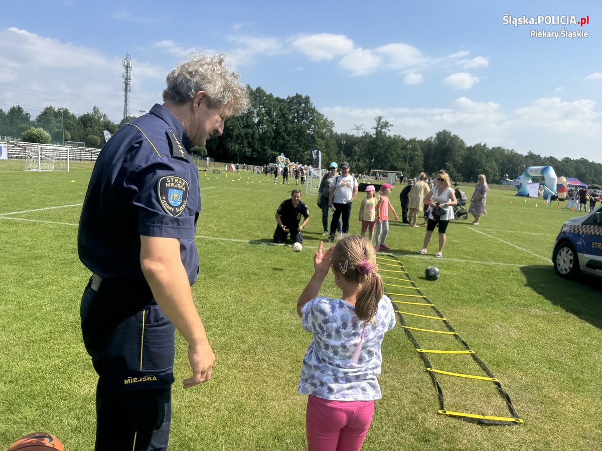 Policjanci opowiadali o bezpieczeństwie na festynach