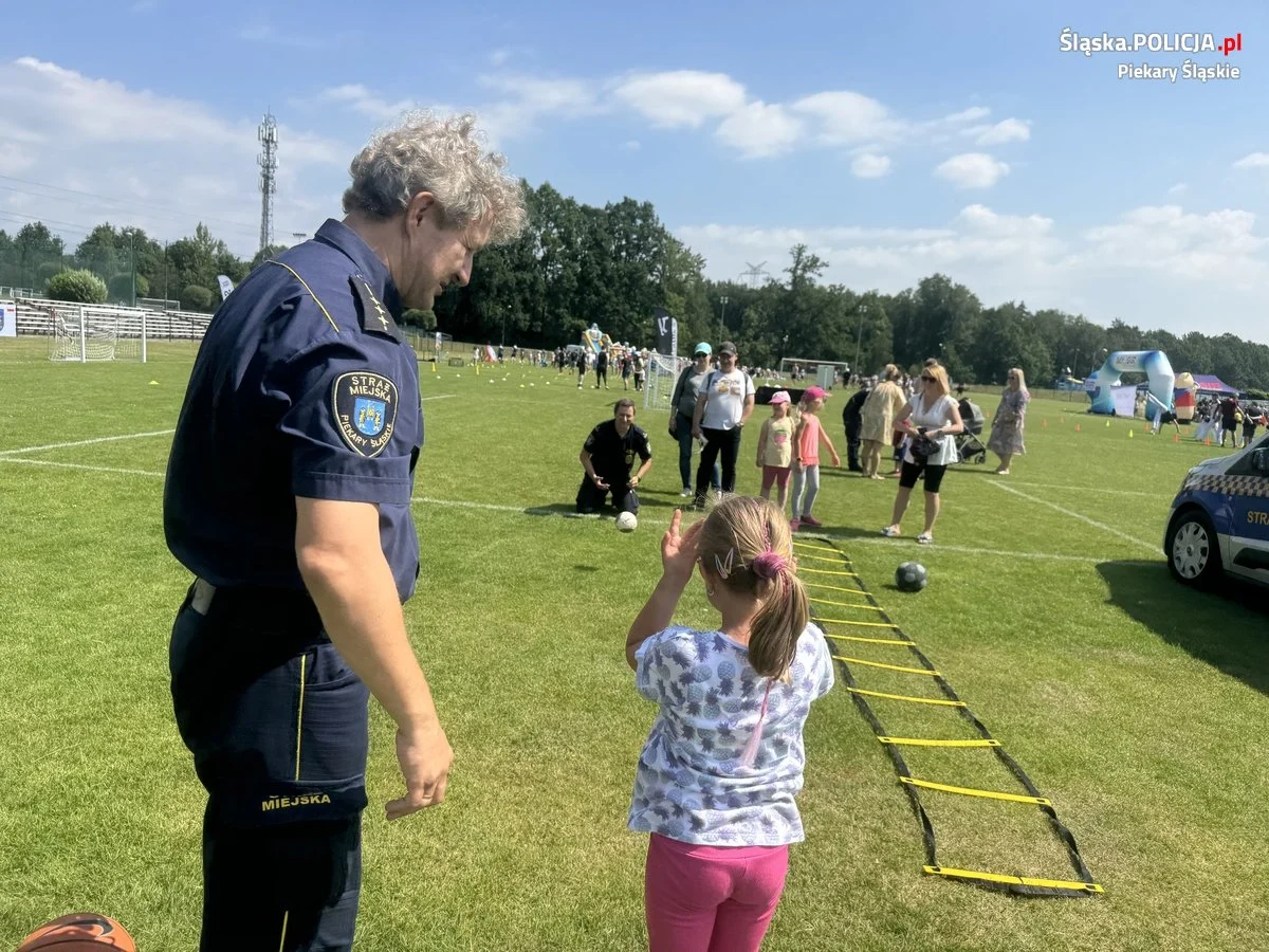 Policjanci opowiadali o bezpieczeństwie na festynach