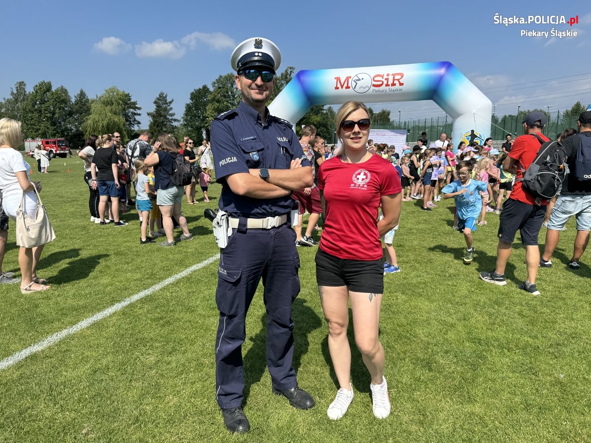 Policjanci opowiadali o bezpieczeństwie na festynach