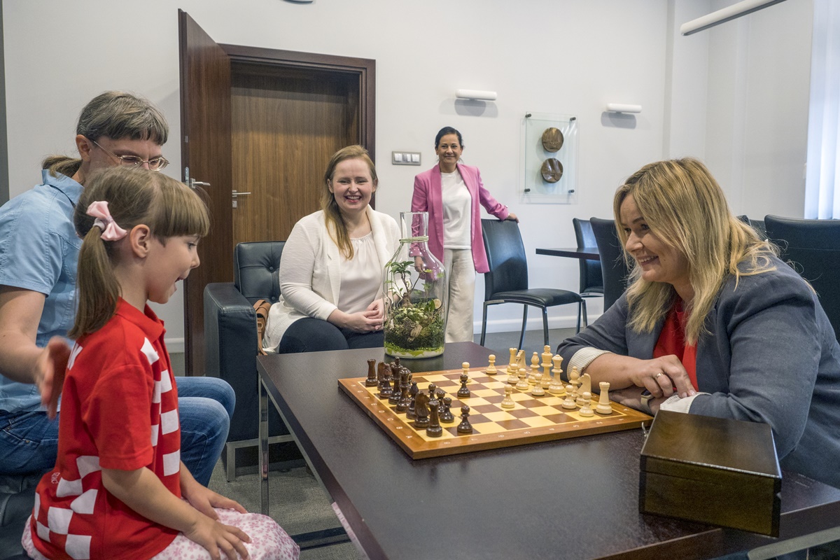 5-letnia gliwiczanka z tytułem Mistrza Polski Polski Dzieci w Szachach Klasycznych