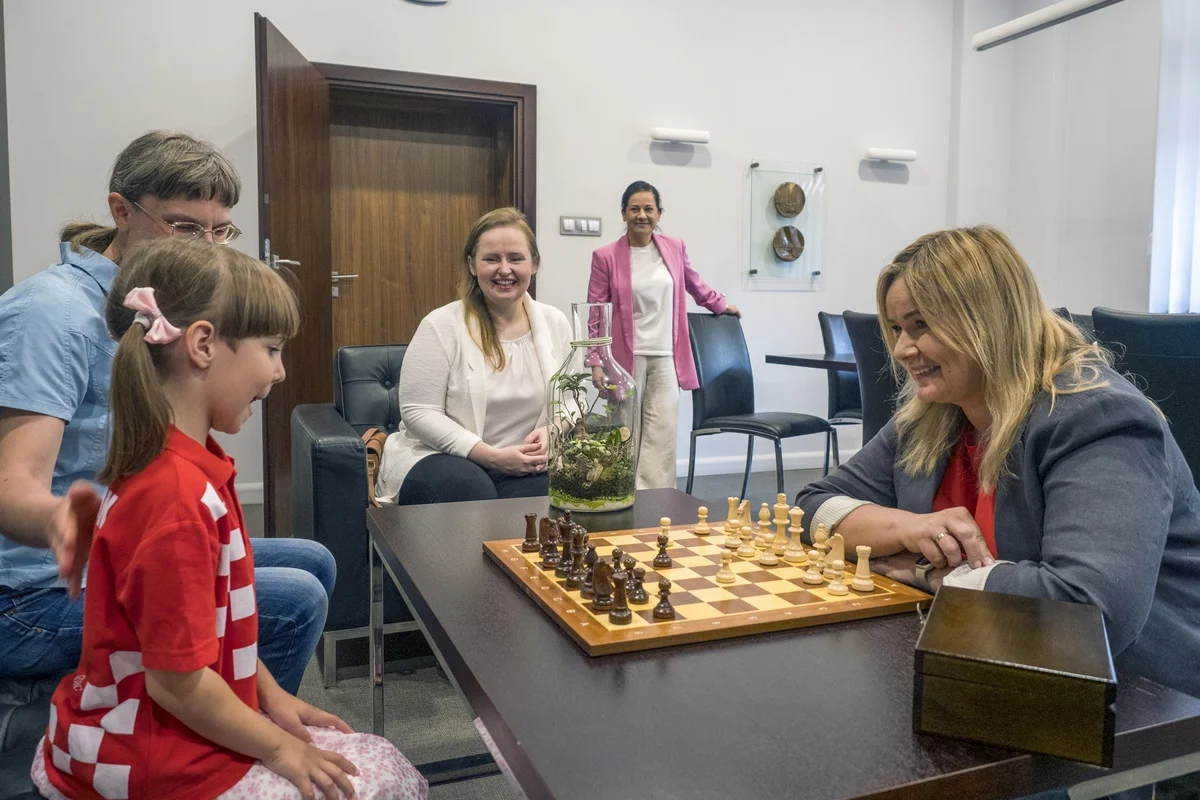 5-letnia gliwiczanka z tytułem Mistrza Polski Polski Dzieci w Szachach Klasycznych