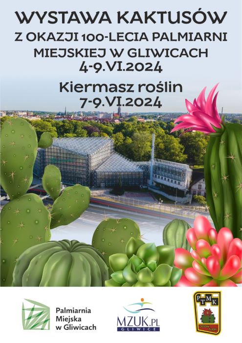 W gliwickiej Palmiarni Miejskiej trwa wystawa kaktusów