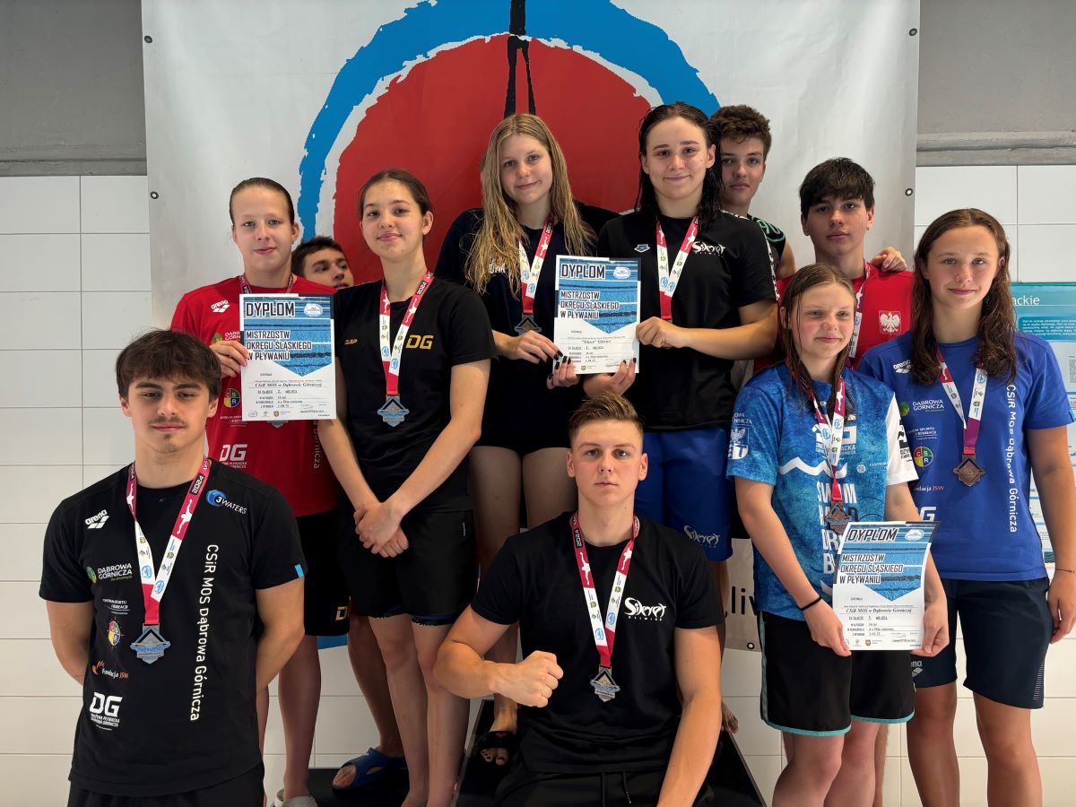 Klub Pływacki „Sikret” wywalczył medale na Mistrzostwach Śląska OPEN!