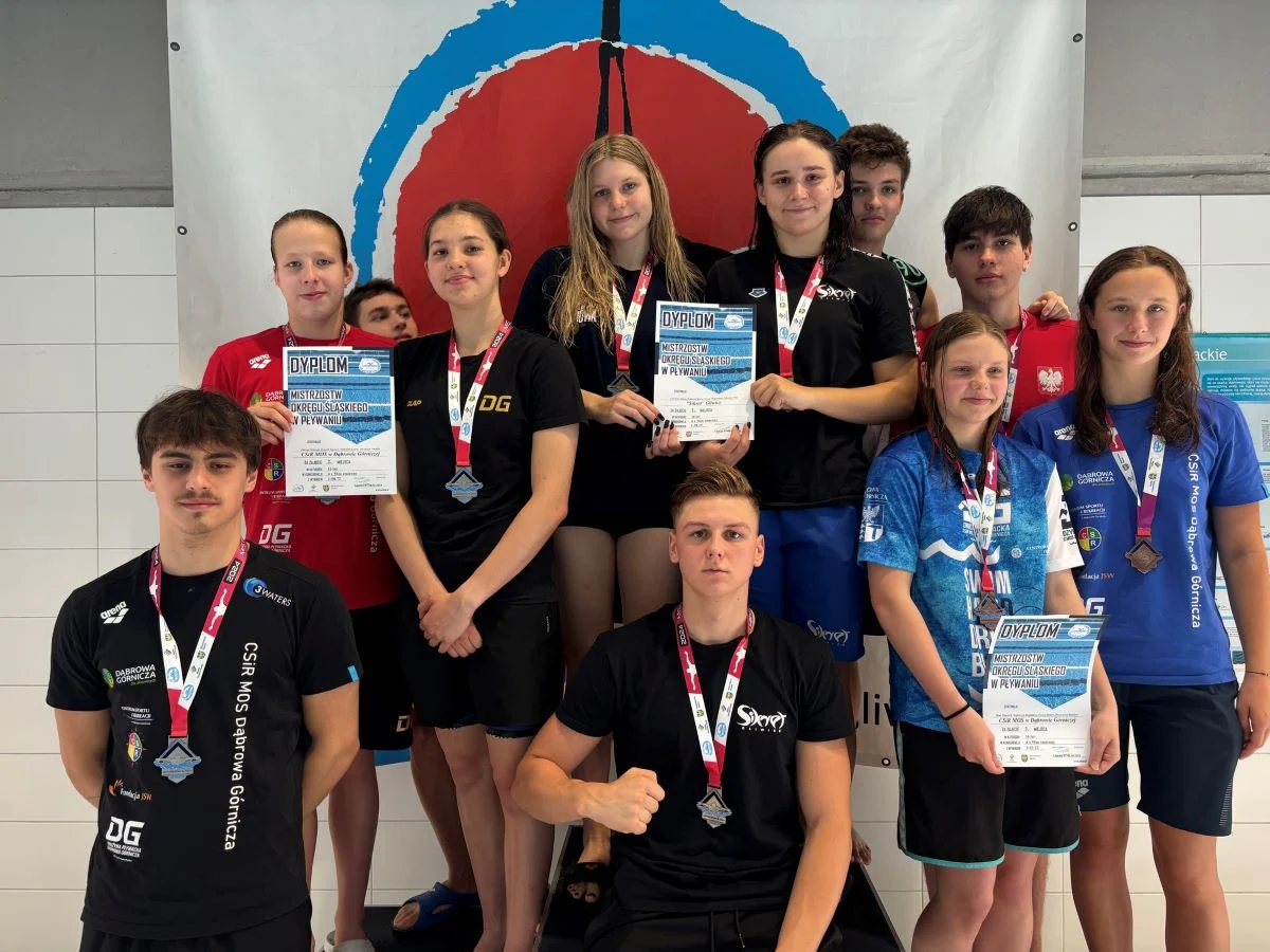 Klub Pływacki „Sikret” wywalczył medale na Mistrzostwach Śląska OPEN!