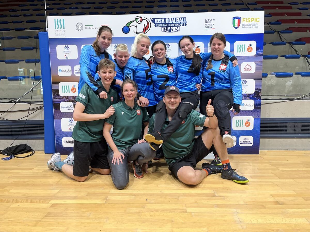 Bytomscy trenerzy poprowadzili polki do finału w goalballu!