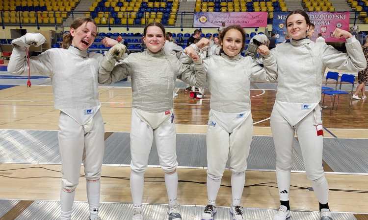 Szermierze z Sosnowca odnieśli sukces na Mistrzostwach Polski!