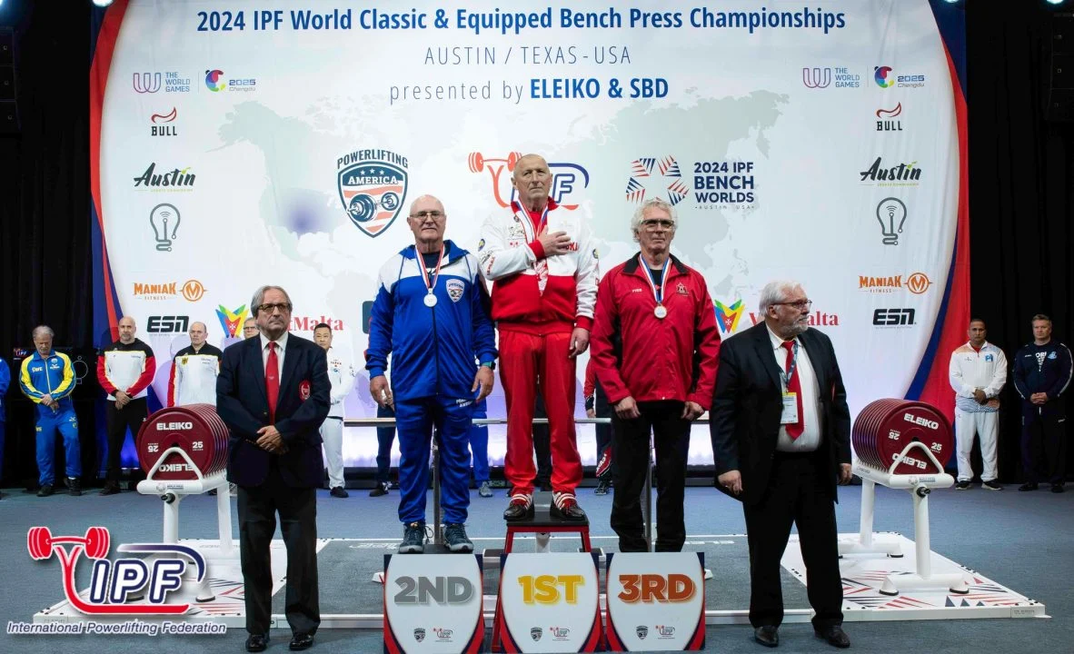 70-letni sosnowiczanin odniósł wielki sukces na Mistrzostwach Świata w wyciskaniu!