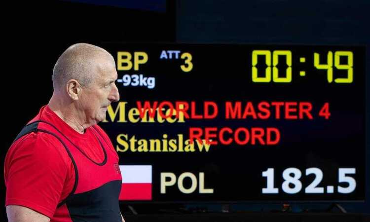 70-letni sosnowiczanin odniósł wielki sukces na Mistrzostwach Świata w wyciskaniu!