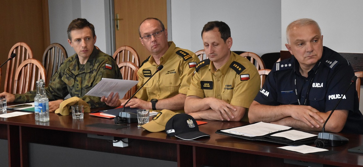 Komisja Bezpieczeństwa w Powiecie Mikołowskim: Wzrost interwencji i sytuacja sanitarna