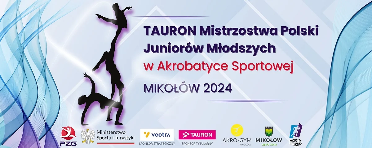 TAURON Mistrzostwa Polski Juniorów Młodszych w Akrobatyce Sportowej już 14-16 czerwca