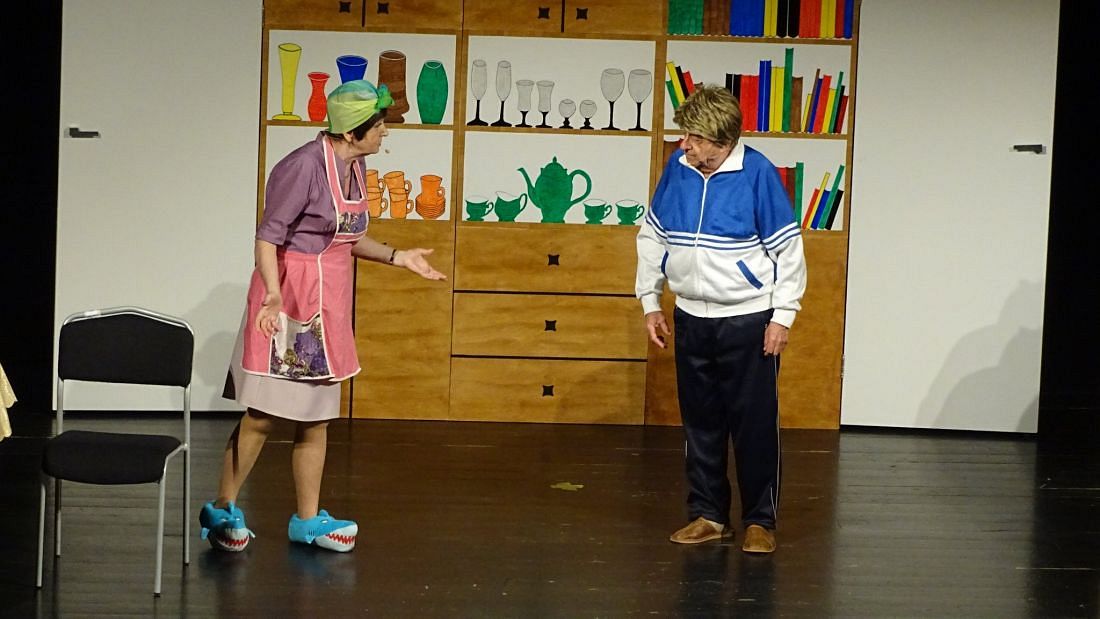 Spektakl "Poprawka, czyli jak się pozbyć narzeczonej" w MDK Mikołów