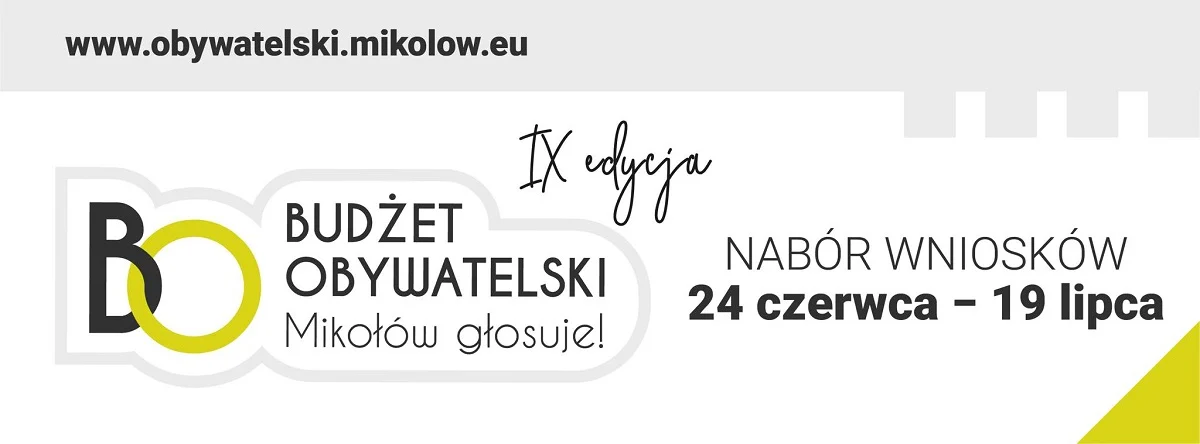 Trwa IX edycja Budżetu Obywatelskiego Mikołowa. Milion złotych w puli