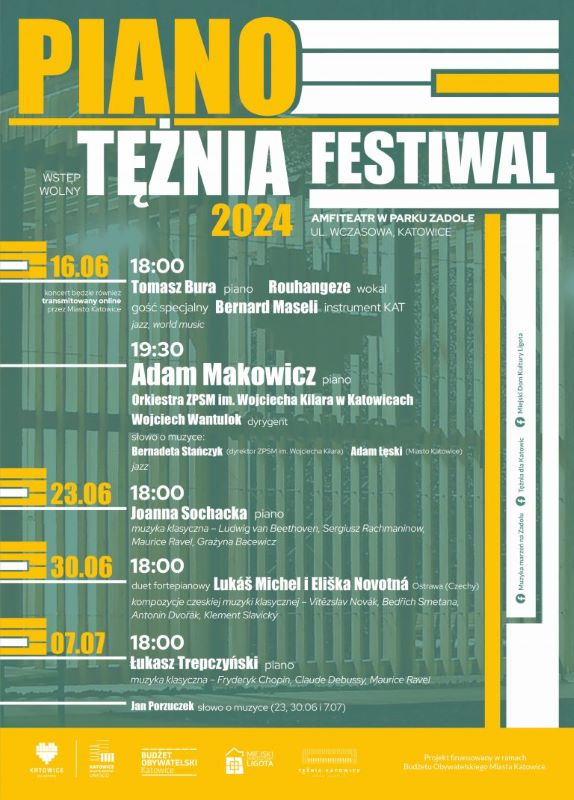 Piano Tężnia Festiwal powraca! 5. edycja rozpoczyna się już w ten weekend!