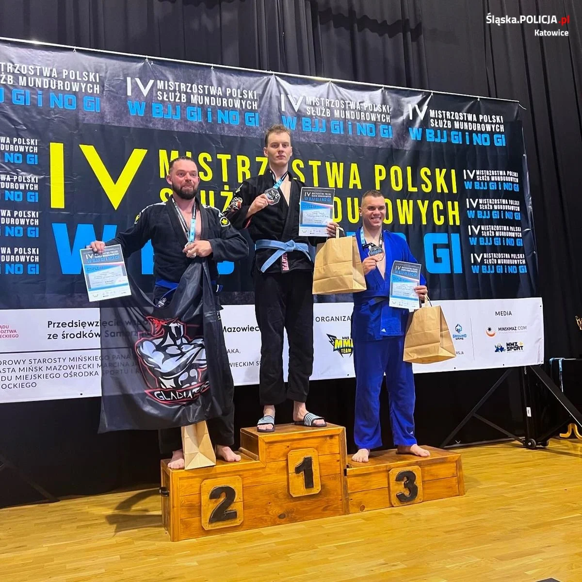 Sukces Katowickiego Policjanta w Brazylijskim Jiu-Jitsu