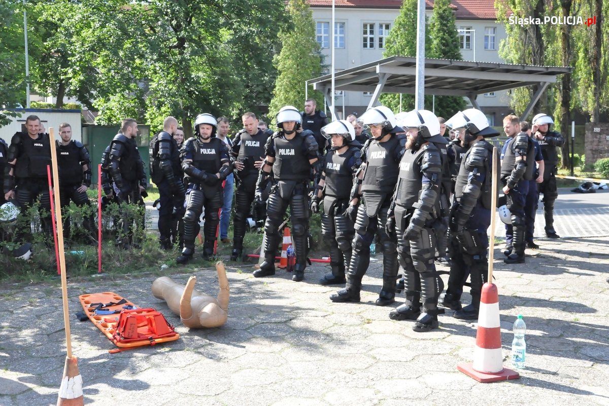 Relacja z VII zawodów sprawnościowych policjantów w Katowicach