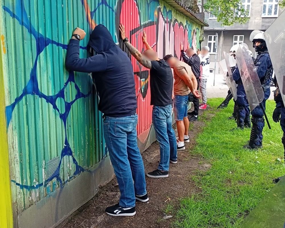 Ćwiczenia służb mundurowych w Areszcie Śledczym w Katowicach 43