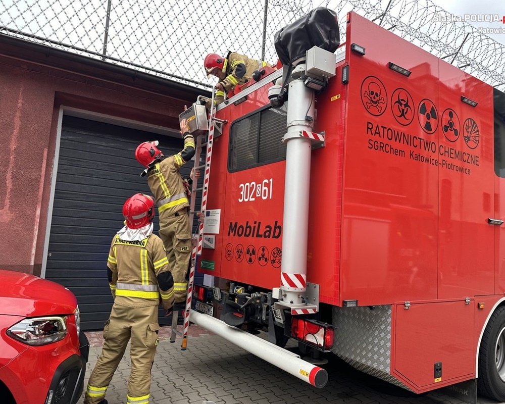 Ćwiczenia służb mundurowych w Areszcie Śledczym w Katowicach 51