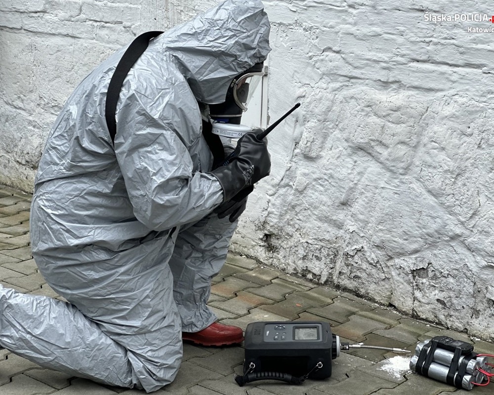 Ćwiczenia służb mundurowych w Areszcie Śledczym w Katowicach 55