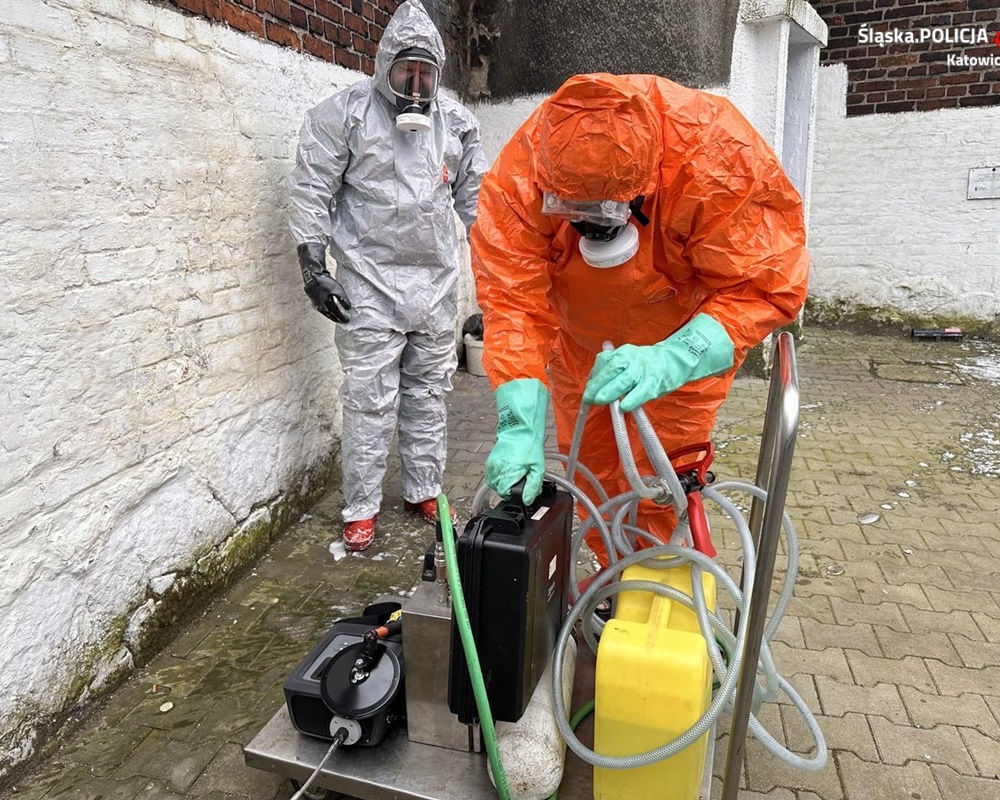 Ćwiczenia służb mundurowych w Areszcie Śledczym w Katowicach 57