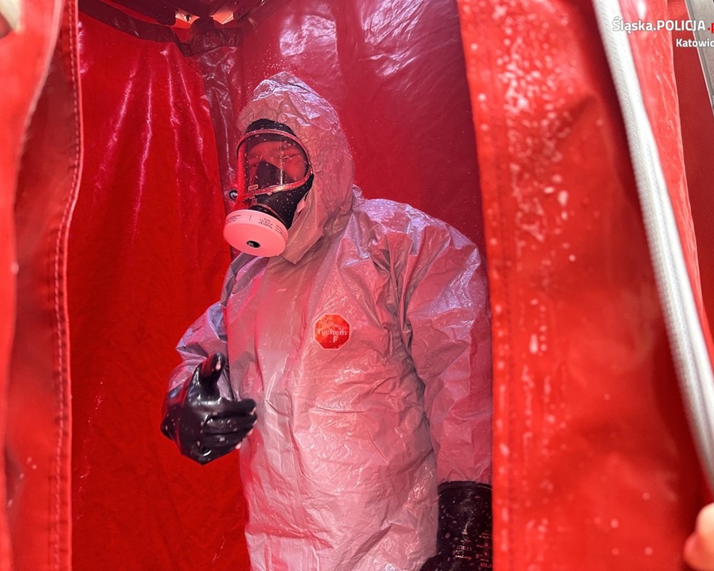 Ćwiczenia służb mundurowych w Areszcie Śledczym w Katowicach 59