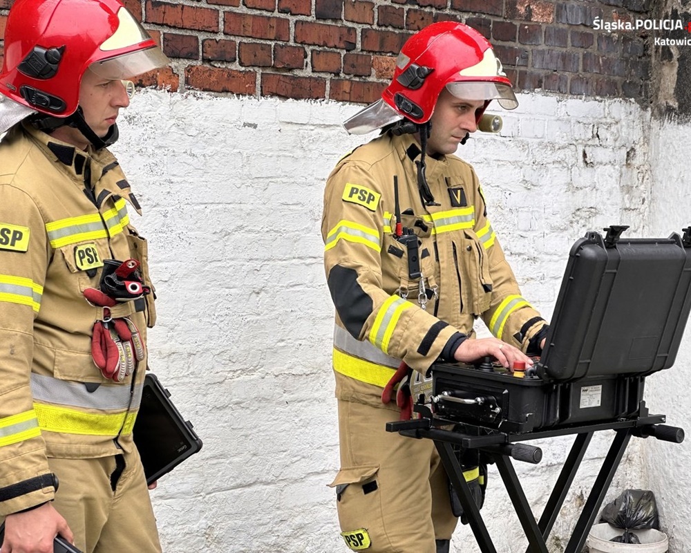 Ćwiczenia służb mundurowych w Areszcie Śledczym w Katowicach 61