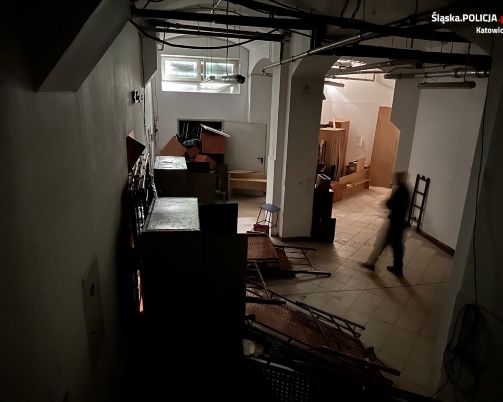 Ćwiczenia służb mundurowych w Areszcie Śledczym w Katowicach 66