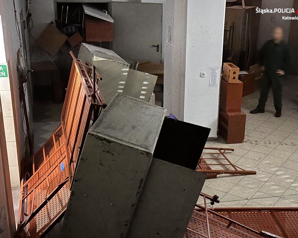 Ćwiczenia służb mundurowych w Areszcie Śledczym w Katowicach 67